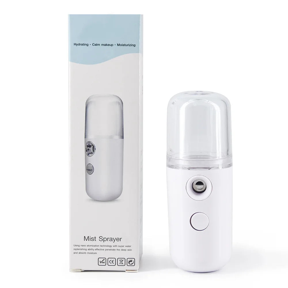 MistGlow — USB Nano Facial Mister | Portable Hydrating Face Spray