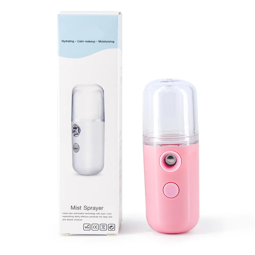 MistGlow — USB Nano Facial Mister | Portable Hydrating Face Spray