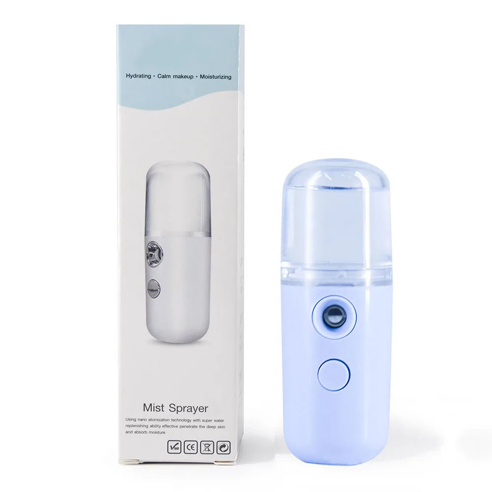 MistGlow — USB Nano Facial Mister | Portable Hydrating Face Spray