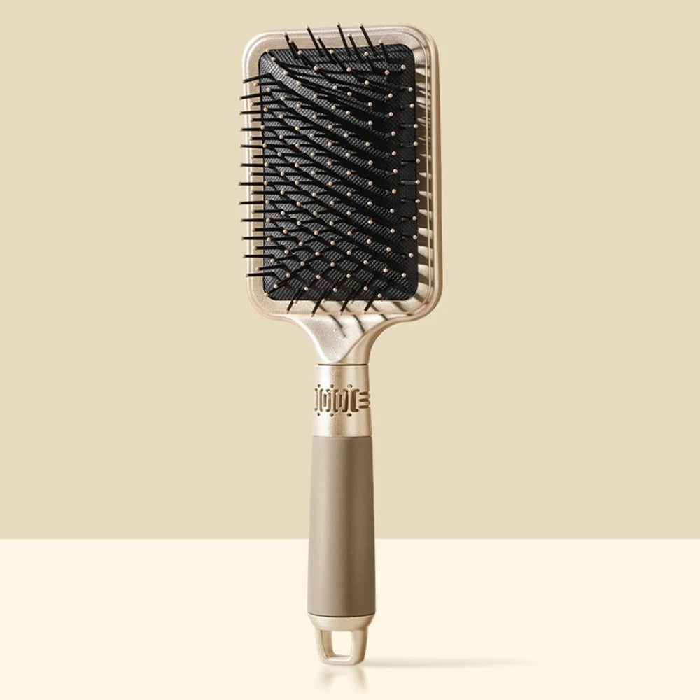 Luxury 4-Piece Hair Brush Set – Round, Paddle, Detangling & Volumising Brushes