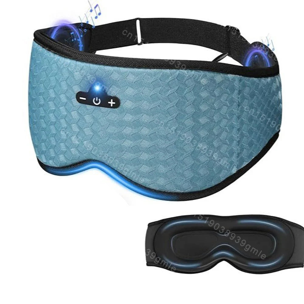 3D Bluetooth Sleep Mask — Blackout Eye Mask with Wireless Headphones
