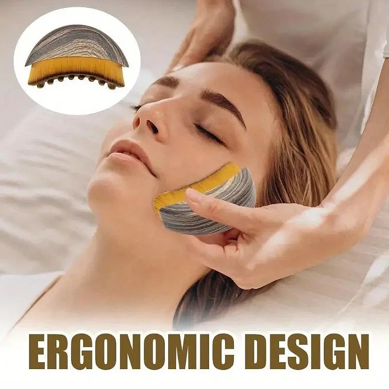 DrenaFace — Lymphatic Drainage Contour Face Brush | Jawline Sculpting & Anti-Puffiness