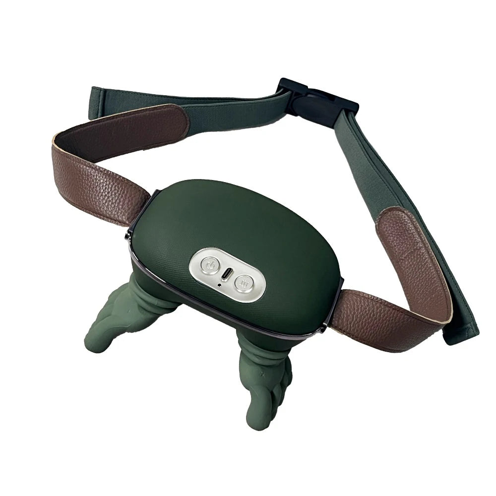4D Neck & Shoulder Massager — Cordless Trapezius Kneading Wearable with 3 Intensity Levels