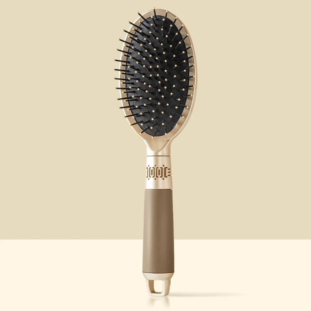 Luxury 4-Piece Hair Brush Set – Round, Paddle, Detangling & Volumising Brushes