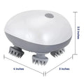 Electric Scalp Massager — Waterproof 3D Head Massager with 6 Massage Modes