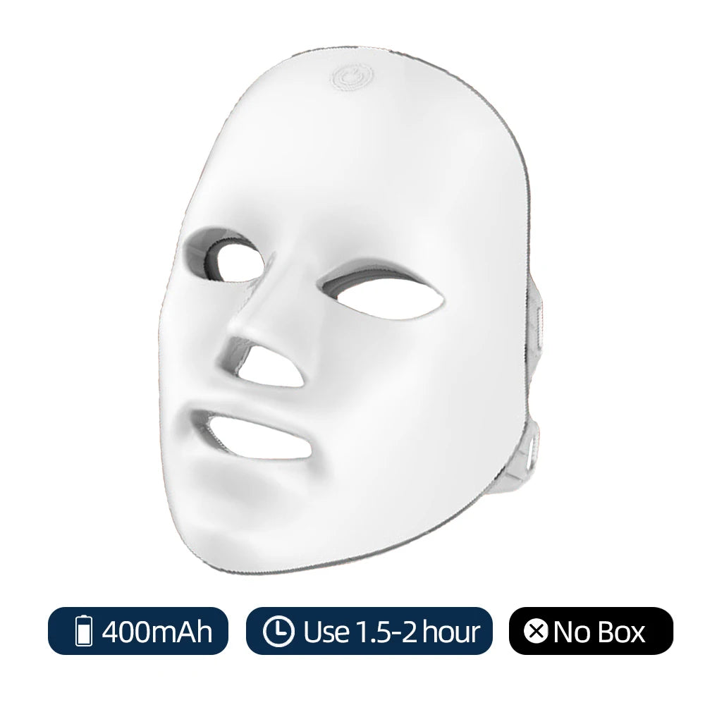 Wireless 7-Colour LED Face Mask — Light Therapy for Radiant, Firmer-Looking Skin