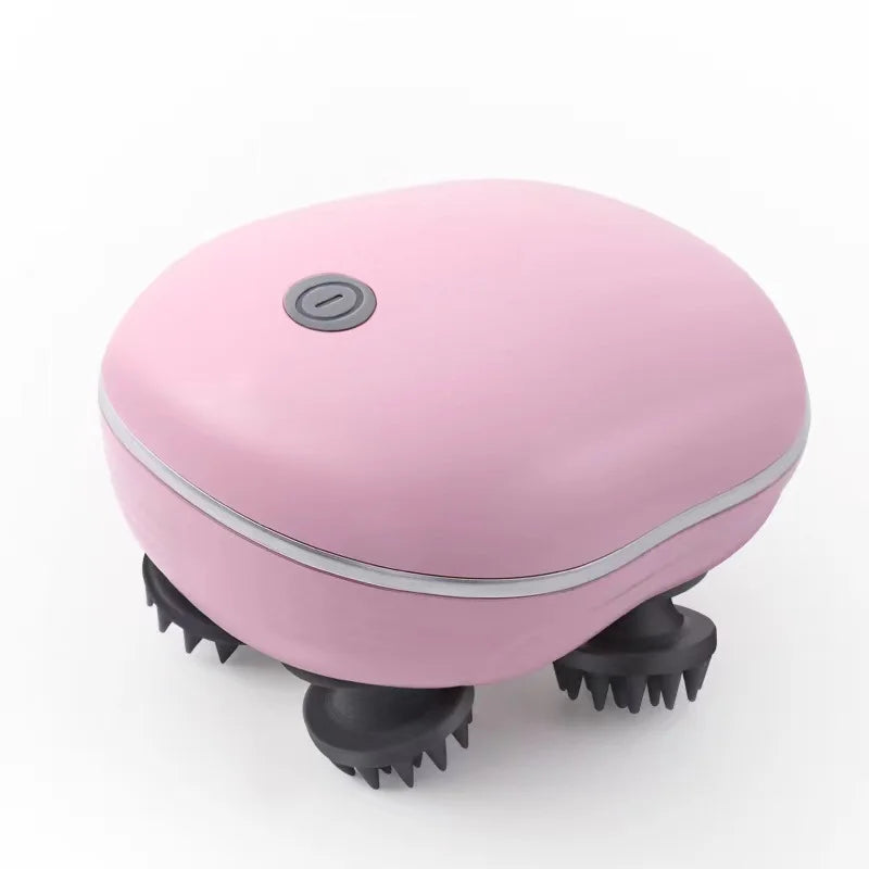 Electric Scalp Massager — Waterproof 3D Head Massager with 6 Massage Modes