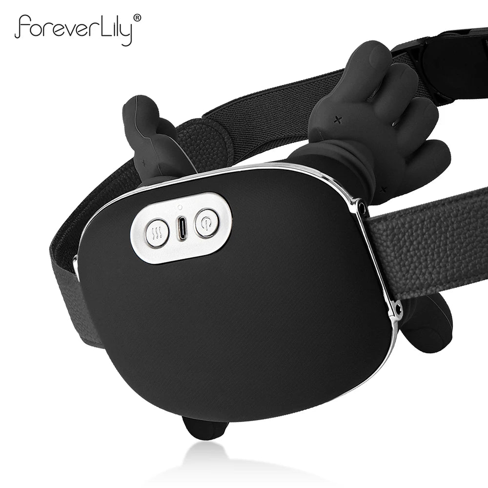 4D Neck & Shoulder Massager — Cordless Trapezius Kneading Wearable with 3 Intensity Levels