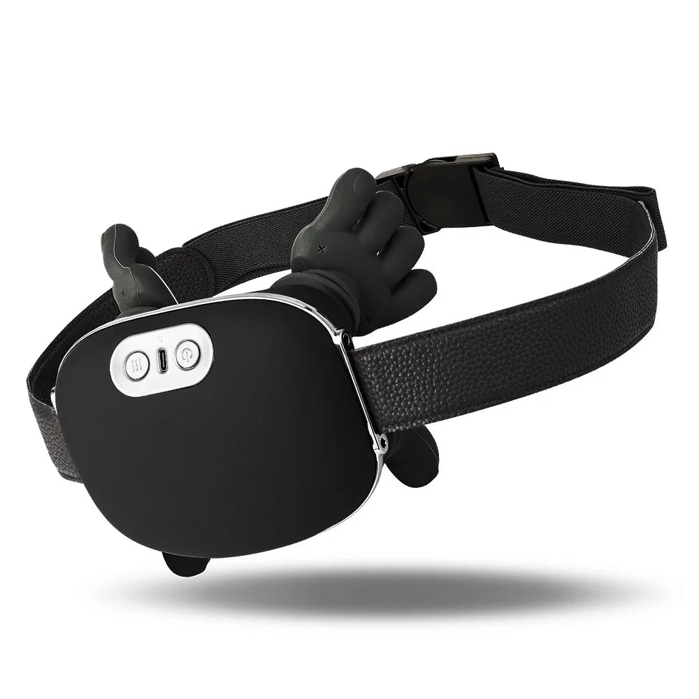4D Neck & Shoulder Massager — Cordless Trapezius Kneading Wearable with 3 Intensity Levels