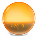 Sunrise Wake-Up Light Alarm Clock — Sunset Simulation, FM Radio & Nature Sounds