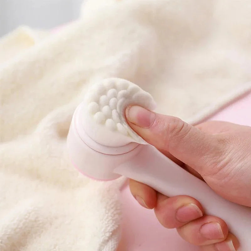 Silicone Facial Cleansing Brush – Dual-Sided Deep Pore Cleanser & Gentle Exfoliator