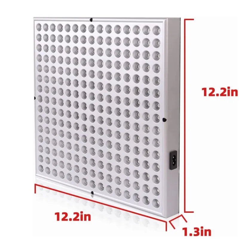 Red Light Therapy Panel — 225 LED Facial & Body Wellness Device (660nm + 850nm)